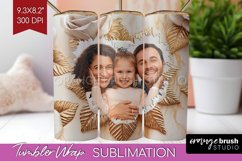 Rose Photo Tumbler PNG - Floral Picture Tumbler Wrap Product Image 1