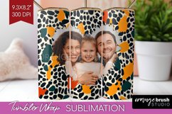 Leopard Print Photo Tumbler PNG - Animal Pattern Picture Product Image 1