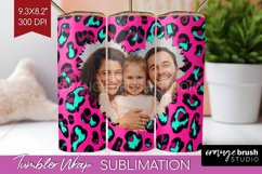 Leopard Print Photo Tumbler PNG - Animal Pattern Picture Product Image 1