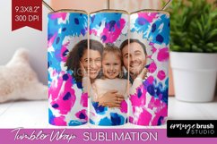 Leopard Print Photo Tumbler PNG - Animal Pattern Picture Product Image 1