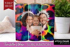 Leopard Print Photo Tumbler PNG - Animal Pattern Picture Product Image 1