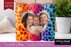 Leopard Print Photo Tumbler PNG - Animal Pattern Picture Product Image 1