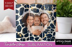 Leopard Print Photo Tumbler PNG - Animal Pattern Picture Product Image 1
