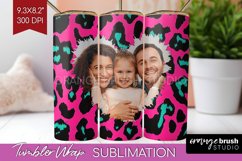 Leopard Print Photo Tumbler PNG - Animal Pattern Picture Product Image 1