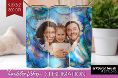 Pearl Photo Tumbler PNG - Pearl Texture Picture Tumbler Wrap Product Image 1