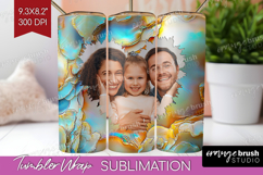 Pearl Photo Tumbler PNG - Pearl Texture Picture Tumbler Wrap Product Image 1