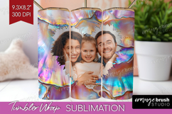 Pearl Photo Tumbler PNG - Pearl Texture Picture Tumbler Wrap Product Image 1