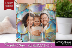 Pearl Photo Tumbler PNG - Pearl Texture Picture Tumbler Wrap Product Image 1