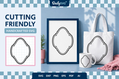 Vintage Label Frame SVG Product Image 2