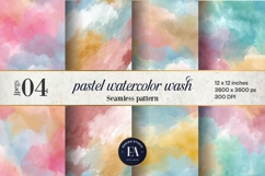Pastel Watercolor Wash | Soft Abstract Texture Product Image 1