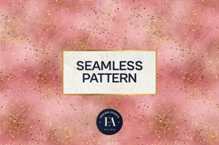 Pink Gold Shimmer Digital Paper, Glitter Texture Product Image 3