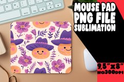 Smiling Retro Mouse Pad Sublimation PNG Product Image 1