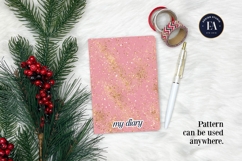 Pink Gold Shimmer Digital Paper, Glitter Texture Product Image 4