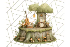 Whimsy Woods Harvest Festival Clipart PNG Files Product Image 4