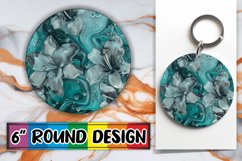 Spring Garden Symphony Round Design Vibrant PNG Product Image 1