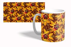 Evening Garden Mug Wrap Sublimation Design 15 oz Product Image 3