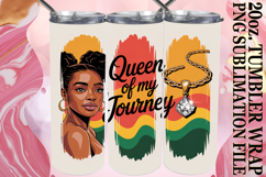 Luminous Days 20oz tumbler wrap, Juneteenth Product Image 1