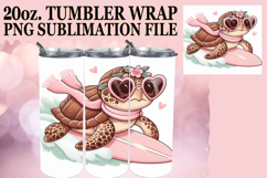 Uplifting moments 20oz tumbler wrap, Turtle Product Image 1