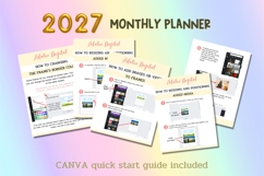 2027 Monthly Planner - Editable Planner Product Image 10