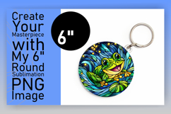Charming Keychain Circle PNG Artwork , Animals Product Image 1