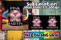 Luminous thoughts 11oz 15oz mug wrap, Retro Food Product Image 1