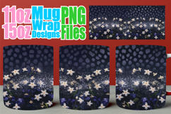 Playful mornings 11oz 15oz sublimation wrap, Leopard Prints Product Image 1