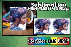 Melanin Majesty 11oz &amp; 15oz Mug Wrap Collection Product Image 1