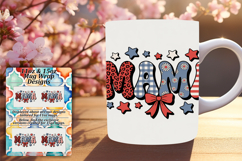 Sublime 11oz Mug Wrap Png Artwork , Mama Product Image 1