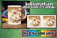 Wholesome joys 11oz 15oz mug wrap, Leopard Prints Product Image 1