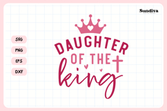 Christian Valentine's Day Quote SVG | Daughter of the King Product Image 3