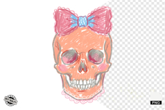 Halloween Skull Clipart Product Image 1