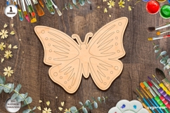 Butterflies Laser Cut Bundle | Glowforge | SVG Product Image 18