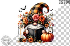 Halloween Gnome Sublimation - Clipart PNG Design Product Image 1