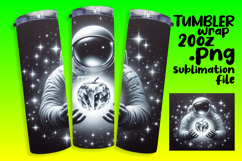 Dynamic 20oz Tumbler Design , Astronaut Product Image 1