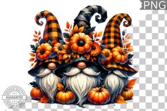 Halloween Gnome Sublimation - Clipart PNG Design Product Image 1