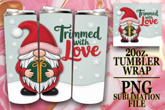 BRIGHT HORIZONS 20oz TUMBLER WRAP, Holiday Gnome Product Image 1