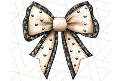 Western Style Bow PNG, Cute Cowboy, Cowgirl Coquette Png Product Image 4