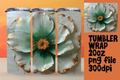 Enchanted Garden: Sublimation Tumbler Art Product Image 1