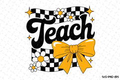 Teach Svg | Teacher Svg | Svg Cut Files Product Image 1