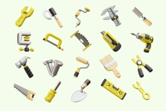 3D Handy Tools Kit Product Image 2