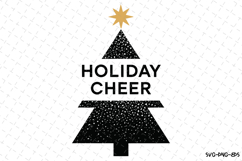 Holiday Cheer Svg | Christmas Svg | Svg Cut Files Product Image 1
