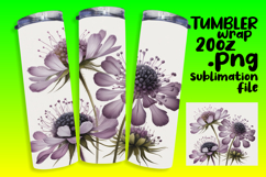 20oz Tumbler Artwork for Every Occasion , Flowers Product Image 1