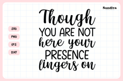 40 Heartfelt Memorial Quotes SVG Bundle Product Image 22