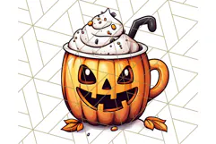 Monster Café Halloween PNG Clipart, Coffee Holiday Clip Art Product Image 4