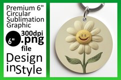 Whimsical Blossom Bliss: Round Designs PNG Product Image 1