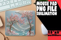 3D Flower in Hole Design Sublimation for PNG Product Image 1