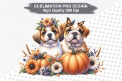 Halloween Dog - Halloween clipart Sublimation PNG Design Product Image 1