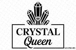 Crystals Queen Svg | Halloween Svg | Svg Cut Files Product Image 1