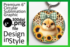 Cute Circle PNG for Coasters , Cute Animals Product Image 1