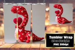 Tumbler Wrap for Dino Hearts Product Image 1